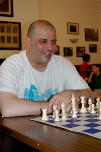 Me at the famous Marshall Chess Club!